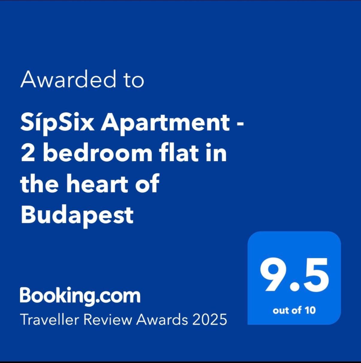 Sipsix Apartment - Modern 2 Bedroom Newly Renovated Flat With Ac In Budapest City Centre Eksteriør billede
